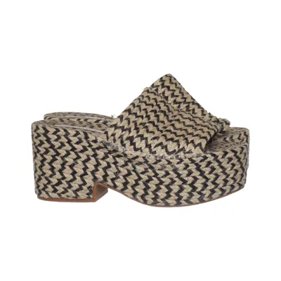 Kilehælssko (Beige, Sort) fra Zara Trafaluc