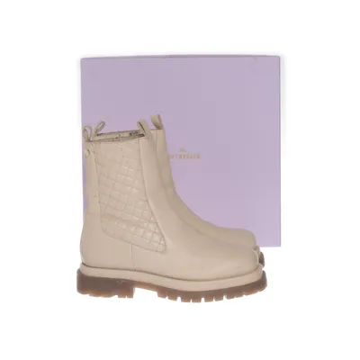 Ankle boots (Beige) from Copenhagen Shoes Leather