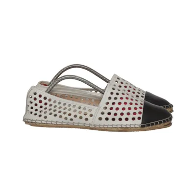 Espadrilles (White, Black) from Loeffler Randall Leather