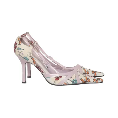 Højhælede sko  (Beige, Flerfarvet) fra Nine West Læder