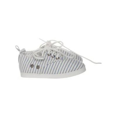 Canvas sko (Blå, Hvid) fra Baby by Lindex Bomuld