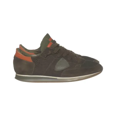 Baskets (Vert, Orange) de Philippe Model