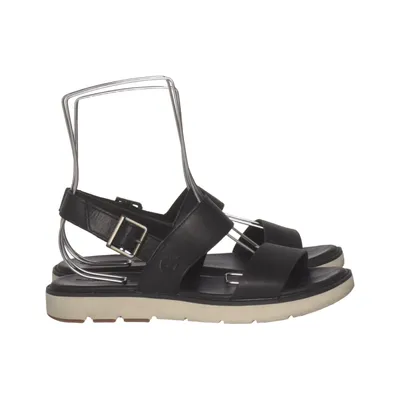 Sandals (Black) from Timberland Leather
