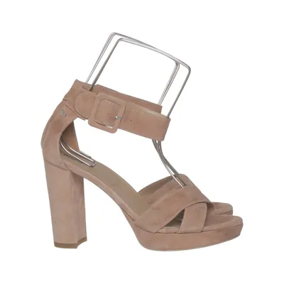 High heel sandals (Beige) from Nero Giardini