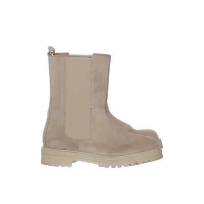 Enkellaarzen (Beige) van Hip Suède