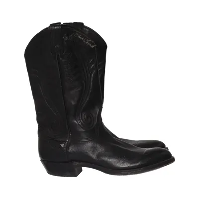 Bottes de cow-boy (Noir) de Jack Daniels Cuir