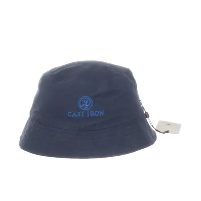 Bucket hat (Blue) from Cast Iron Cotton