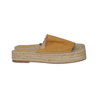 Slip-ins (Bruin) van Oysho Leer