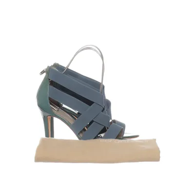 Sandaletten (Groen, Blauw) van Sergio Rossi Leer