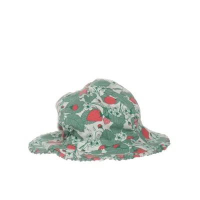 Buckethatt (Grön, Röd, Vit, Flerfärgad) från Polarn O. Pyret Elastan, Ekologisk bomull