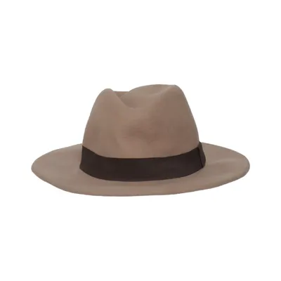 Fedora hoed (Beige) van Accessoires Wol