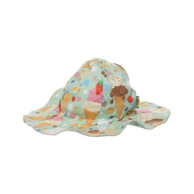 Buckethatt (Grön, Flerfärgad) från Duns Sweden Ekologisk bomull