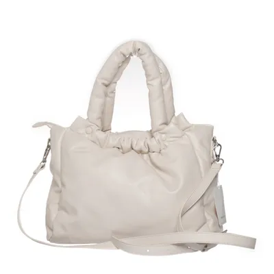 Handtas (Beige) van Reserved Polyurethaan