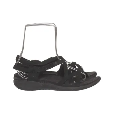 Sandalen (Zwart) van Merrell Leer, Suède
