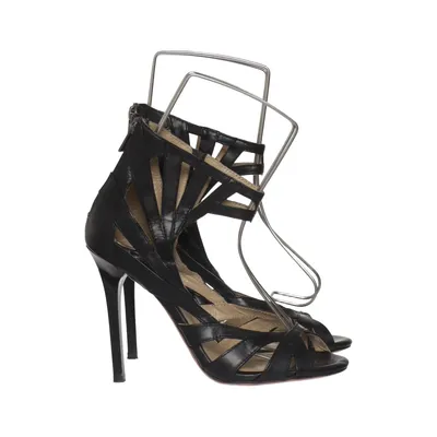 Sandales à talons hauts (Noir) de Jimmy Choo for H&M Cuir