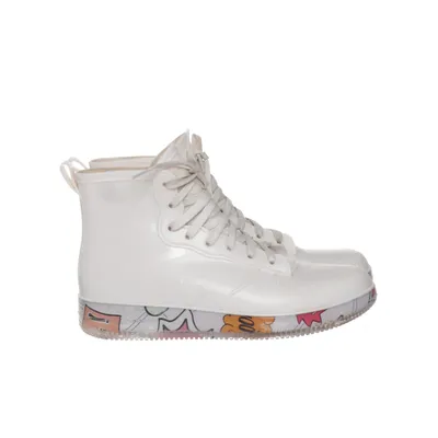 Låga gummistövlar (Vit, Flerfärgad) från Melissa