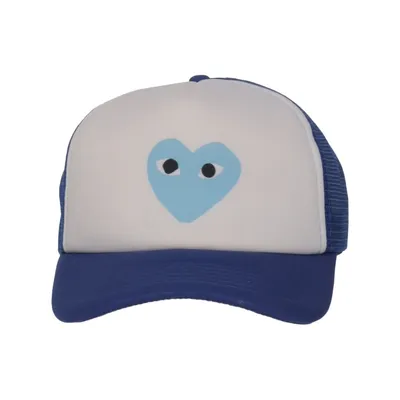 Trucker pet (Blauw, Wit) van Beechfield Katoen
