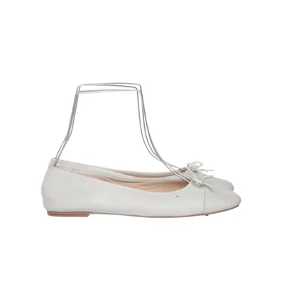 Ballerinaskor (Vit) från Dasia Skinn