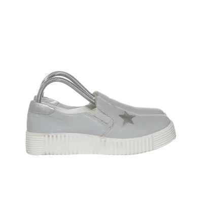 Chaussures d'été en toile (Gris) de Lasocki Cuir