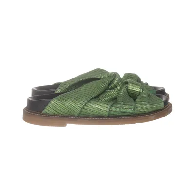 Slip-ins (Grön) från Ganni Skinn