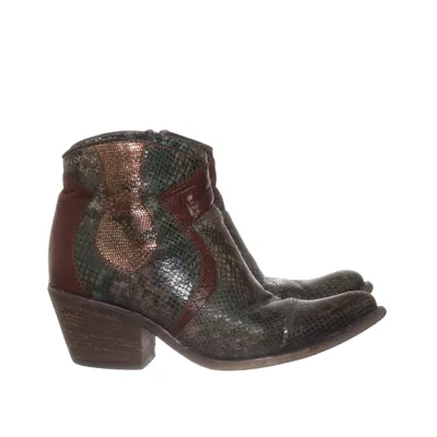 Stövletter (Cowboy Western Biker) från Mjus Skinn