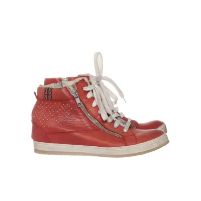 Sneakers (Red) from D for Dasia Leather
