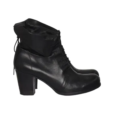 Heeled boots (Black) from Belmondo Leather
