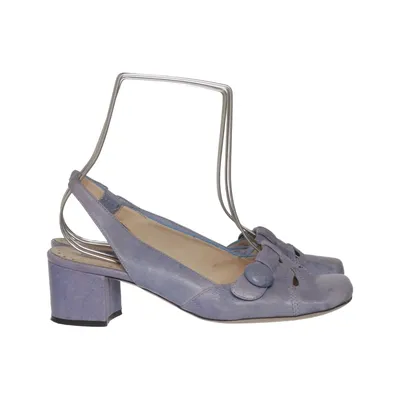 Sandales à talons hauts (Violet) de Biviel Cuir