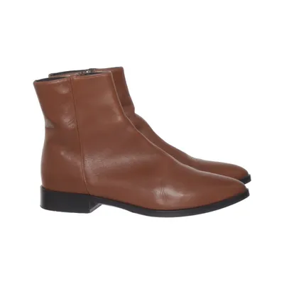 Boots (Braun) von Fabio Rusconi Leder