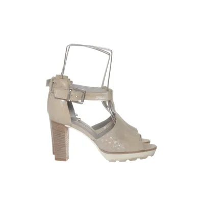 Wedges (Beige) from Maripe Leather