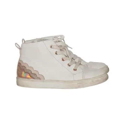 Bottes à lacets (Blanc) de Friboo Cuir