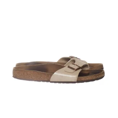 Hjemmeskor (Beige) fra Birkenstock Kunstlæder
