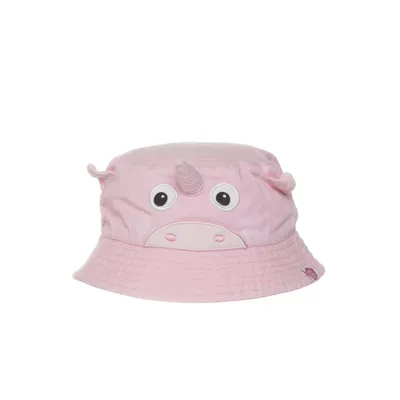 Buckethatt (Rosa) från Affenzahn Ekologisk bomull, Ull