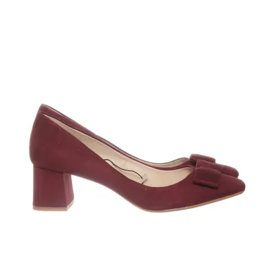 Højhælede sko  (Rød) fra Zara Basic