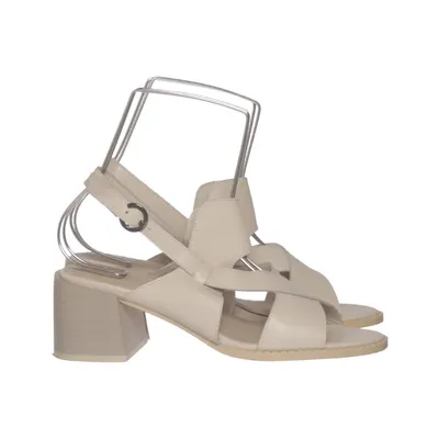 Sandaletten (Beige) van Laura Milani Leer
