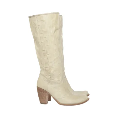 Bottes (Beige) de Nero Giardini Cuir