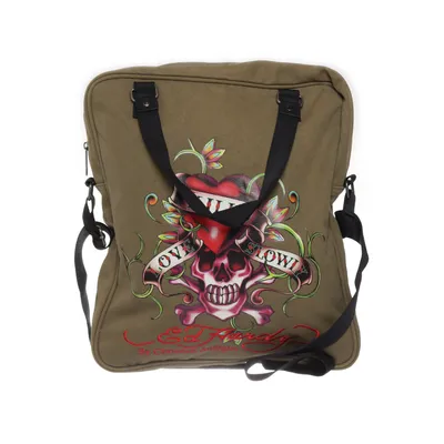 Handbag (Green, Multicolored) from Ed Hardy by Christian Audigier