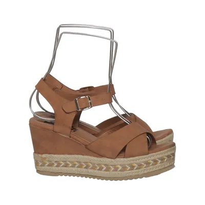 Chaussure compensées (Marron) de Refresh Faux cuir