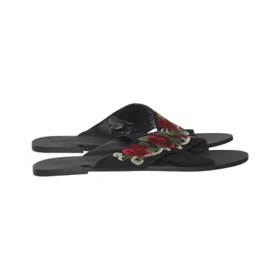 Mules (Noir, Rouge, Vert) de ASOS Shoes Cuir