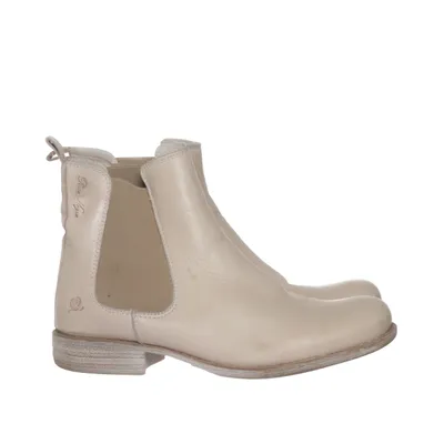 Chelsea boots (Beige) från Rosa Negra Skinn
