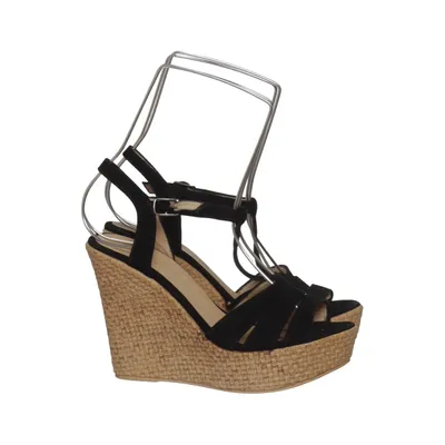 Sleehakken (Zwart, Beige) van Mentor Leer