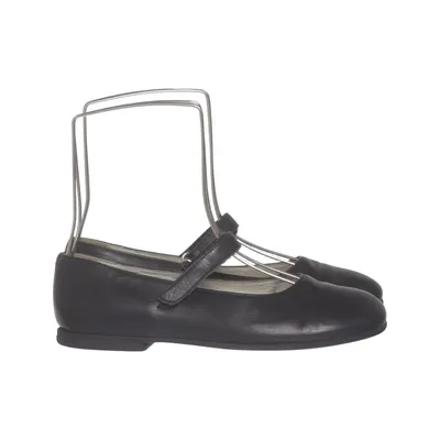 Ballerinasko (Sort) Læder