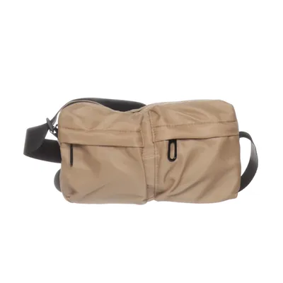 Axelremsväska (Beige, Svart) från Kungsbacka Polyester