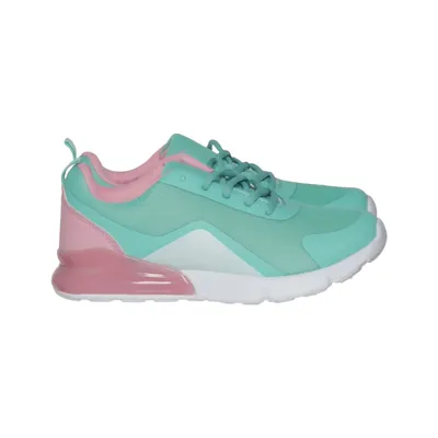 Baskets (Turquoise, Rose, Blanc) de MCO Cuir