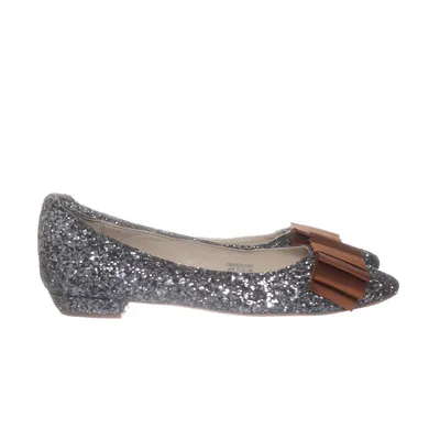 Ballerinaskor (Grå, Silverfärgad) från Boden Skinn