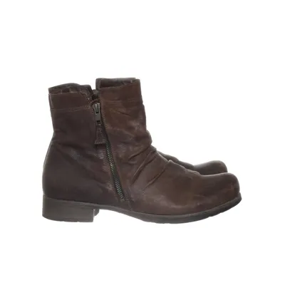 Enkellaarzen (Stiefelette geeignet für Einlagen. Ohne Einlagen eher größe 43) van Think! Leer