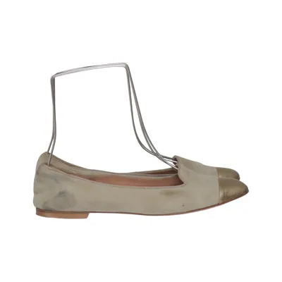 Ballerinasko (Beige, Guld) fra Fabio Rusconi Læder