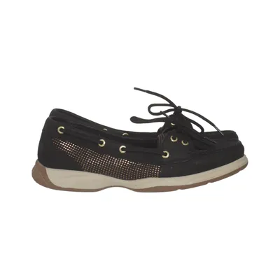 Chaussures de bateau (Noir) de Sperry Top Sider Cuir