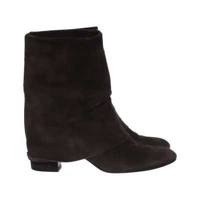 Bottes à talons (Marron) de Casadei Cuir
