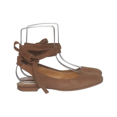 Ballerines (Marron) de Sézane Cuir
